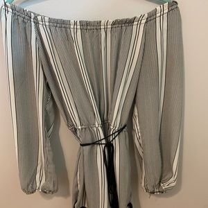 UO off the shoulder romper